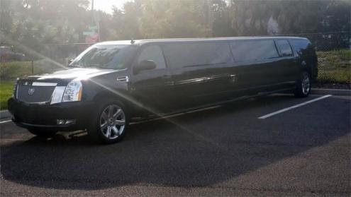 Clearwater Black Escalade Limo 